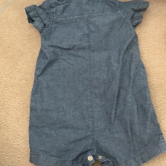 handsome gentlemen button up one piece - Picture 3 of 3